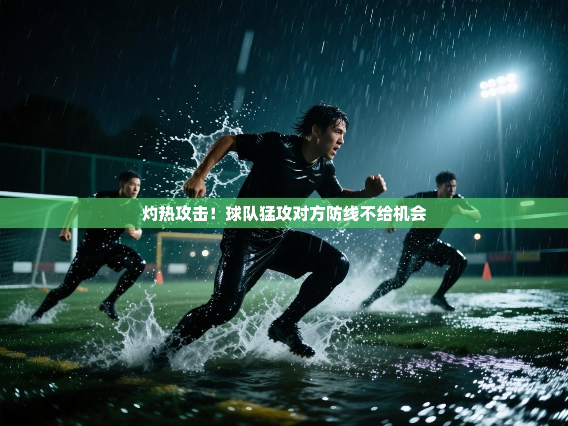 灼热攻击！球队猛攻对方防线不给机会  第2张